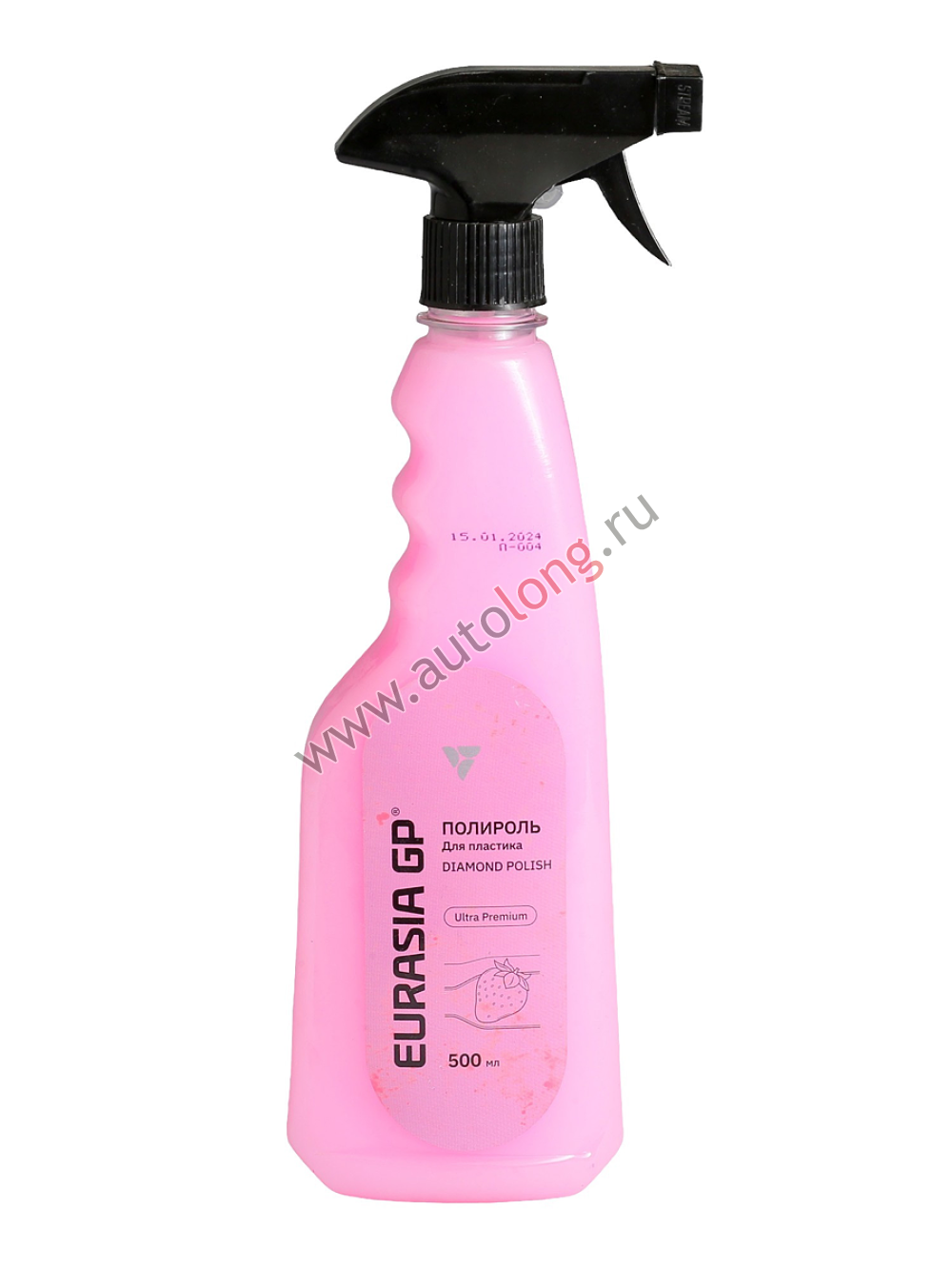 Полироль для приборной панели и пластика автомобиля «KONIGPROFI» (DIAMOND POLISH pink) «EURASIAGP» 500 мл Полироль для приборной панели и пластика автомобиля «KONIGPROFI» (DIAMOND POLISH pink) «EURASIAGP» 500 мл
