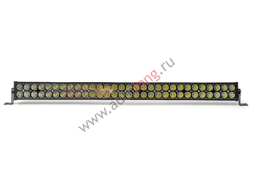 Фара светодиодная 2-х рядная ЛЮСТРА 12-24В (EL-120W) 60 LED направленного и дополнительного света Фара светодиодная 2-х рядная ЛЮСТРА 12-24В (EL-120W) 60 LED направленного и дополнительного света