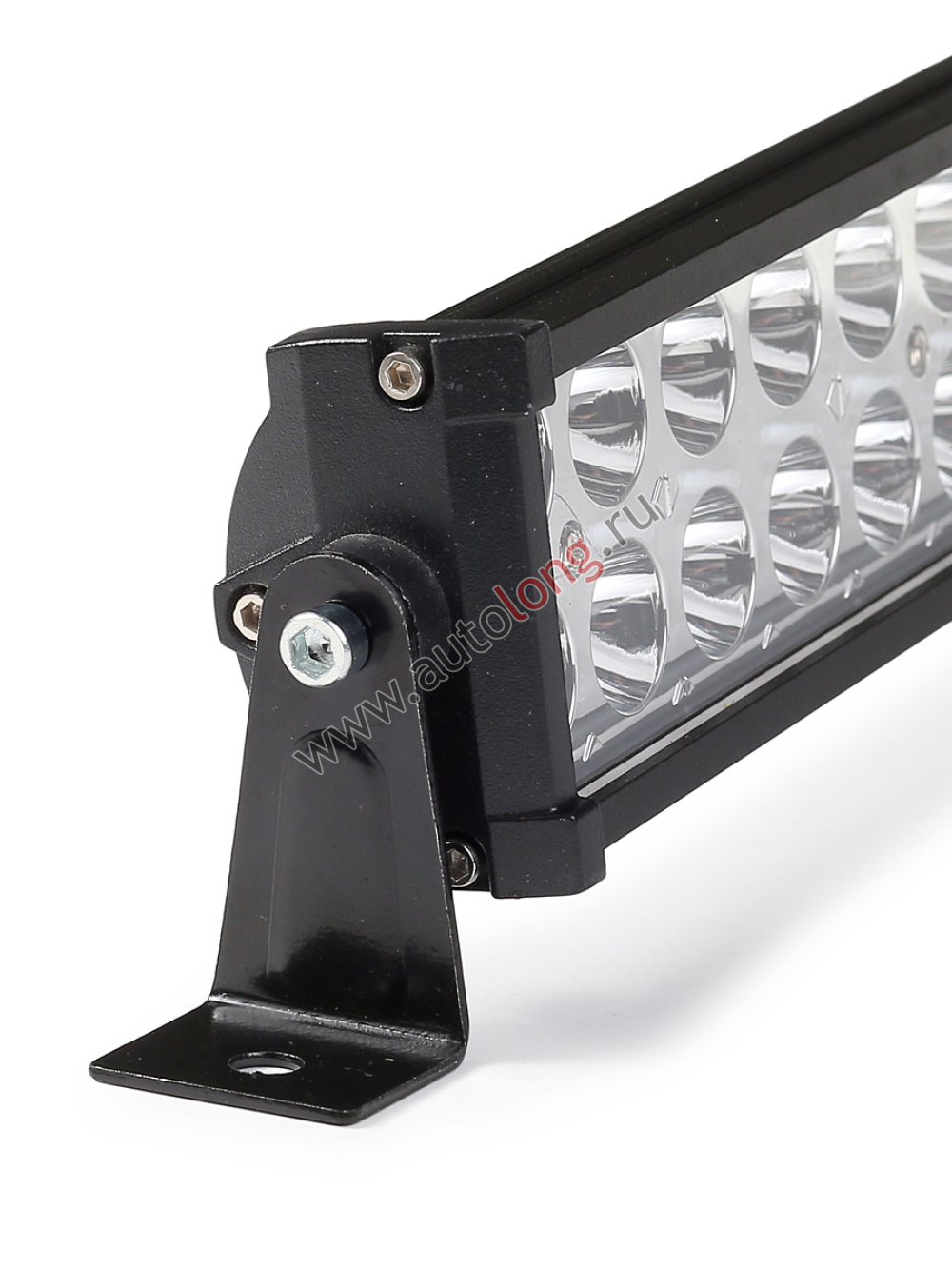 Фара светодиодная 2-х рядная ЛЮСТРА 12-24В (EL-120W) 60 LED направленного и дополнительного света Фара светодиодная 2-х рядная ЛЮСТРА 12-24В (EL-120W) 60 LED направленного и дополнительного света