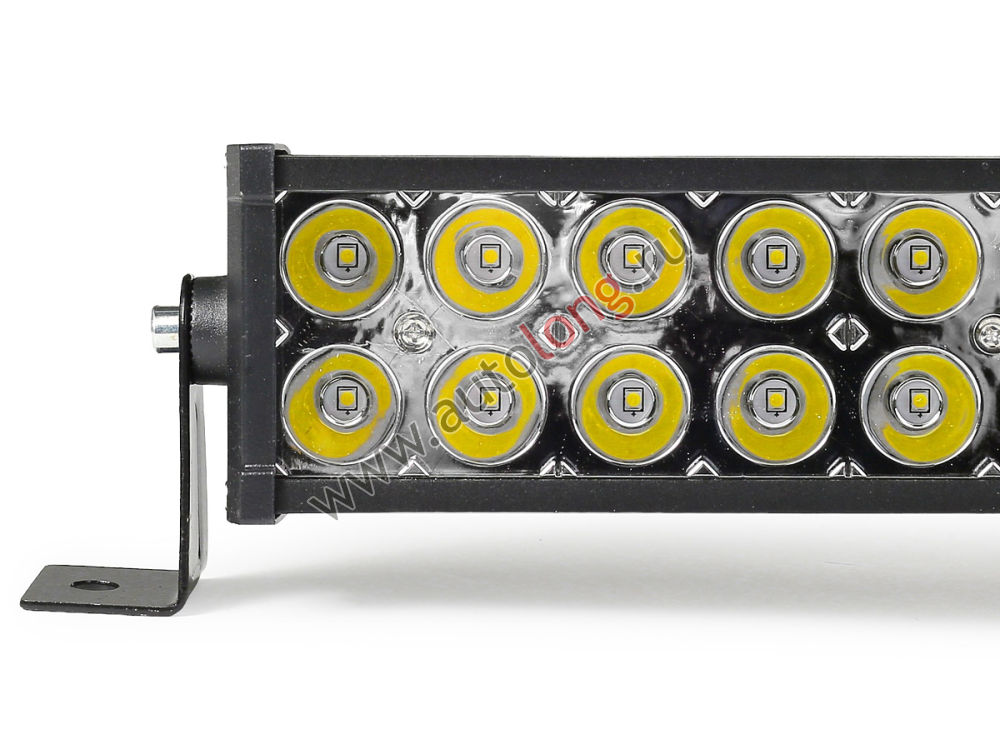Фара светодиодная 2-х рядная ЛЮСТРА 12-24В (EL-120W) 60 LED направленного и дополнительного света Фара светодиодная 2-х рядная ЛЮСТРА 12-24В (EL-120W) 60 LED направленного и дополнительного света