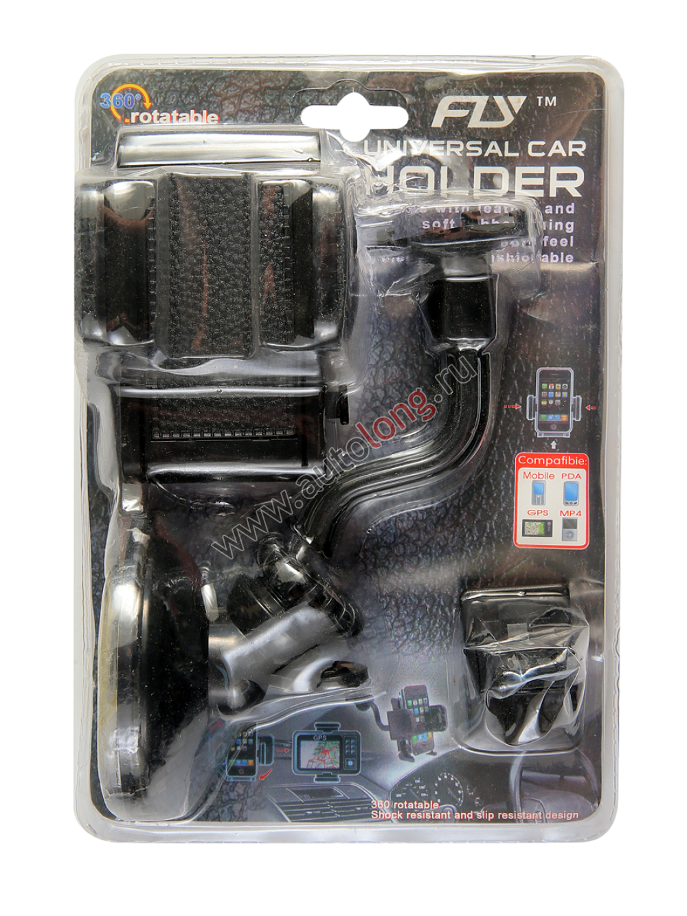 Автомобильный держатель телефона с креплением в машине на панель приборов или лобовое стекло Автомобильный держатель телефона с креплением в машине на панель приборов или лобовое стекло