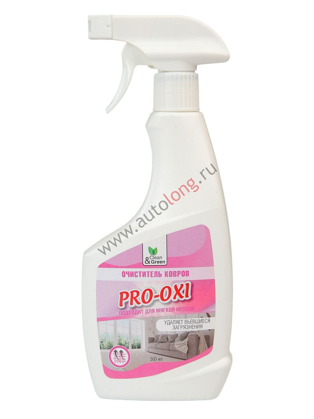 Средство для мытья и чистки ковровых покрытий (триггер) Clean&Green CG8120 ( 500 мл.) Средство для мытья и чистки ковровых покрытий (триггер) Clean&Green CG8120 ( 500 мл.)