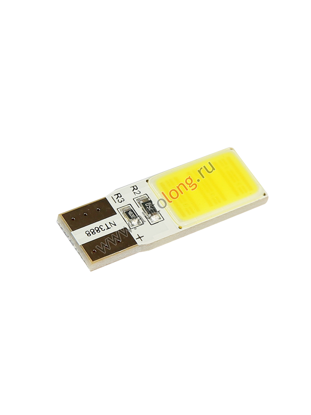 Лампа светодиодная автомобильная C027-10 T10 белый (W2.1x9.5d) COB 3W (10 шт.) Лампа светодиодная автомобильная C027-10 T10 белый (W2.1x9.5d) COB 3W (10 шт.)