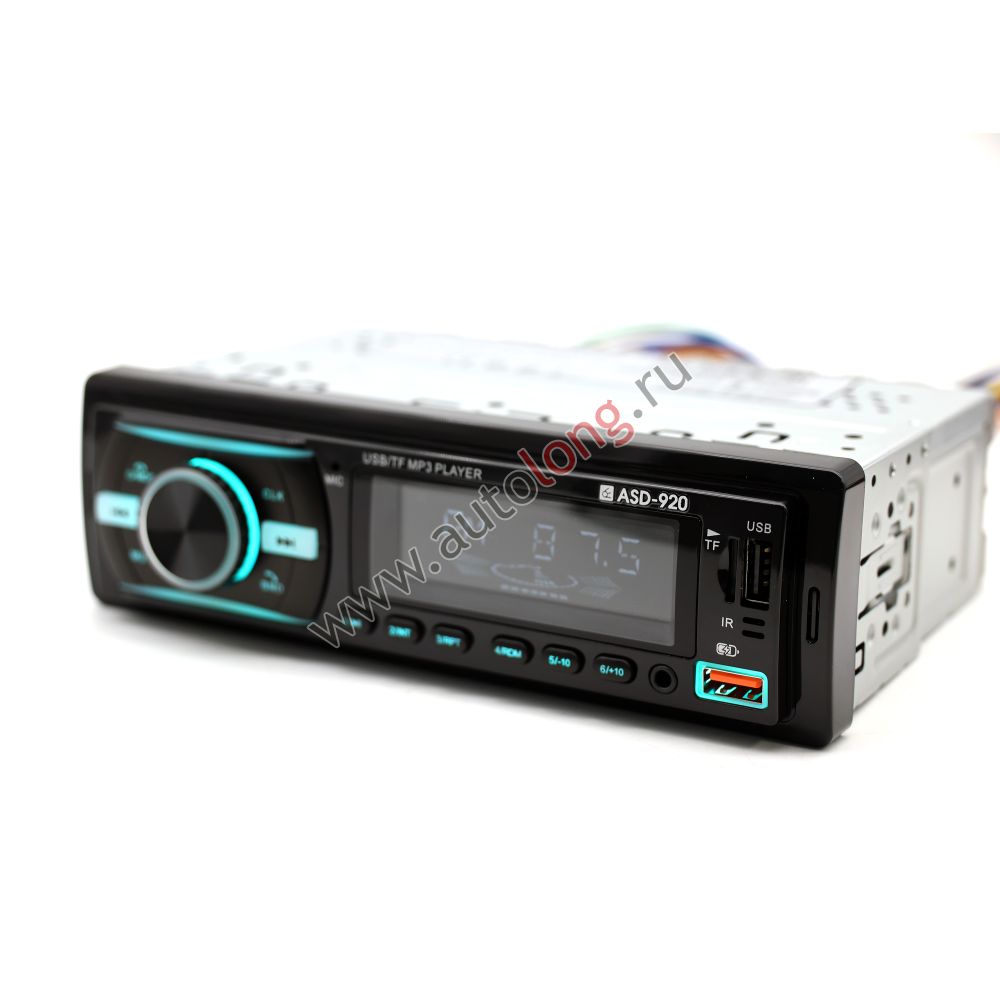 Магнитола автомобильная 12В ASD-920 FM/USB/AUX/bluetooth с пультом ДУ Магнитола автомобильная 12В ASD-920 FM/USB/AUX/bluetooth с пультом ДУ