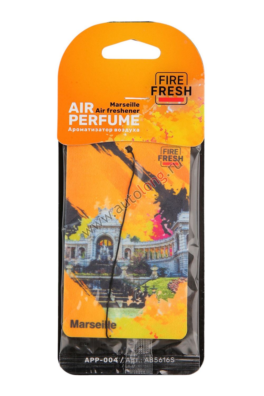 Ароматизатор подвесной AVS APP-004 AIR PERFUME с ароматом France/Marselle (Fahrenheit/Фаренгейт) бумажный Ароматизатор подвесной AVS APP-004 AIR PERFUME с ароматом France/Marselle (Fahrenheit/Фаренгейт) бумажный