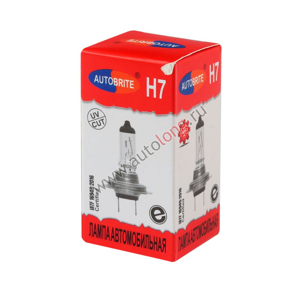 Автолампа 12В H7 55W-PX26d Автолампа 12В H7 55W-PX26d