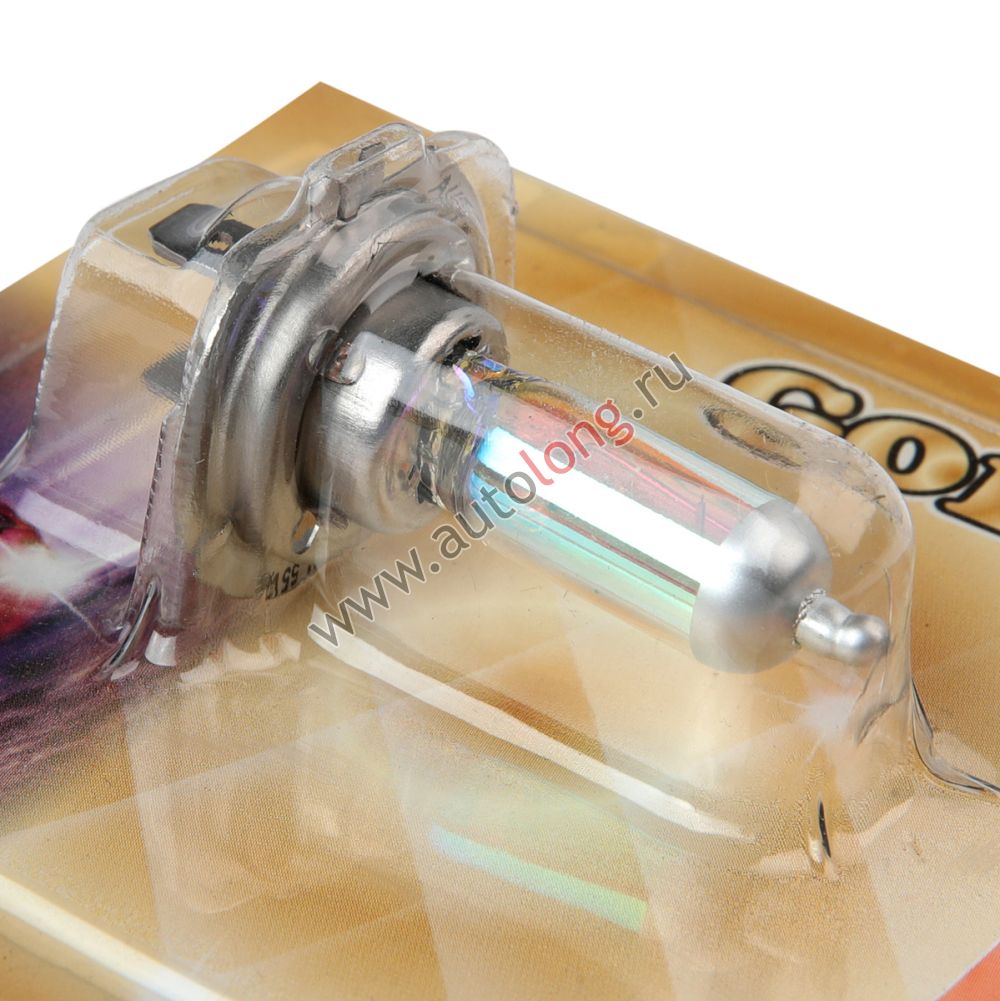 Автолампа галогеновая 12В H7 55W-PX26d GOLD (BP) Автолампа галогеновая 12В H7 55W-PX26d GOLD (BP)