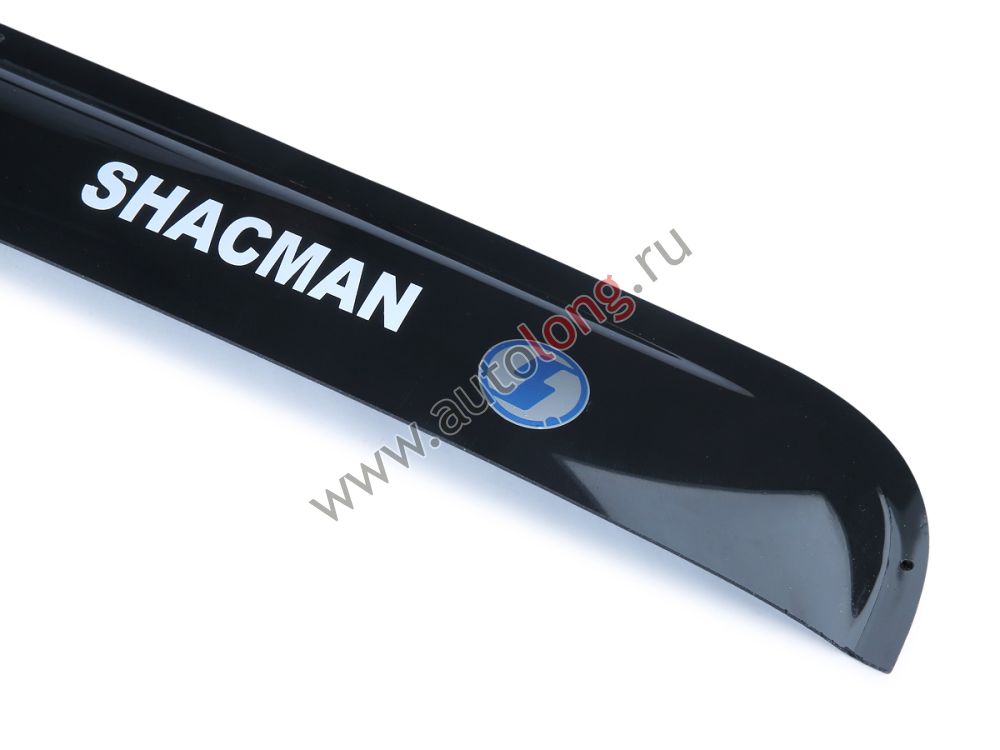 Дефлекторы окон на грузовик SHACMAN X3000 накладные Черные Дефлекторы окон на грузовик SHACMAN X3000 накладные Черные