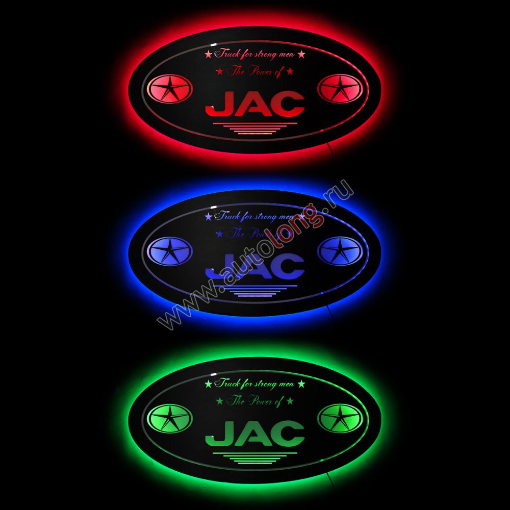 Светящаяся табличка в Спальник грузовика JAC 24В, 600х300мм Светящаяся табличка в Спальник грузовика JAC 24В, 600х300мм