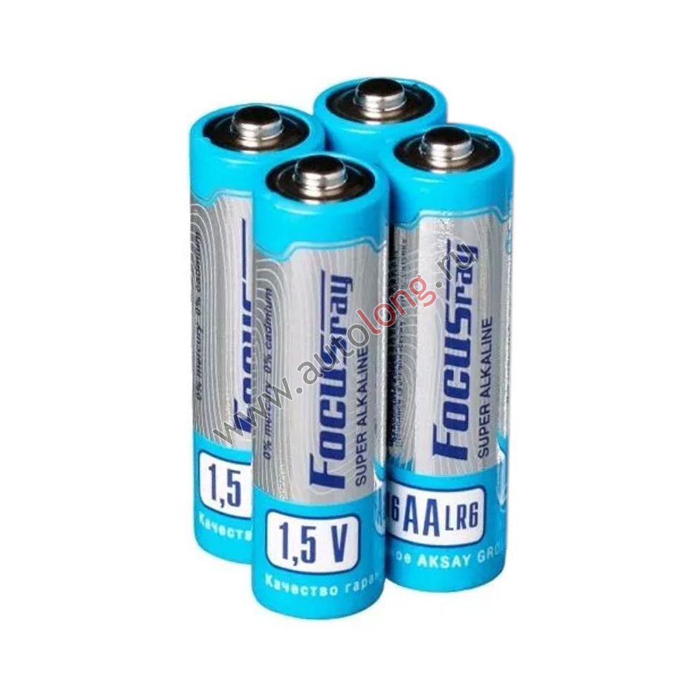 Батарейки мизинчиковые ААА 1,5В FOCUSray SUPER ALKALINE тип LR03/BL4 1/12/144 (4 шт.) в блистере Батарейки мизинчиковые ААА 1,5В FOCUSray SUPER ALKALINE тип LR03/BL4 1/12/144 (4 шт.) в блистере