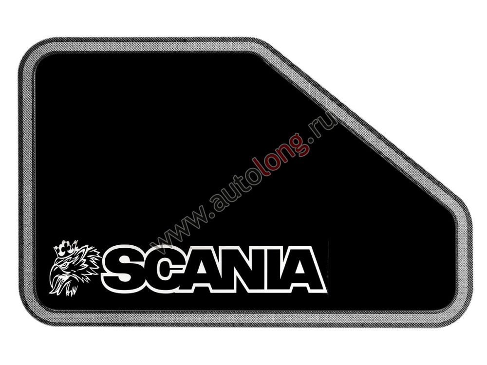 Наклейки на автомобиль SCANIA вырезанные (14х66 см) Белые (комплект 2 шт.) Наклейки на автомобиль SCANIA вырезанные (14х66 см) Белые (комплект 2 шт.)