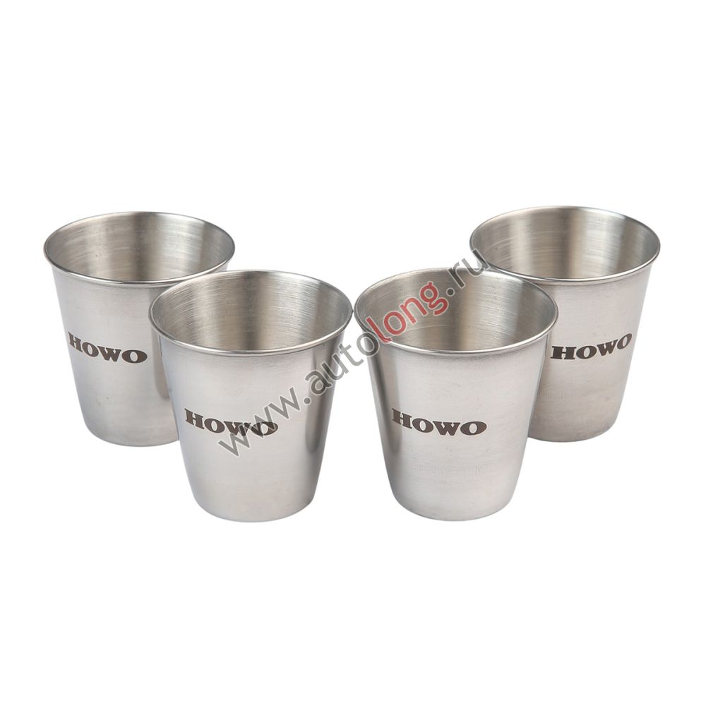 Рюмки в чехле HOWO набор 4 шт. Рюмки в чехле HOWO набор 4 шт.