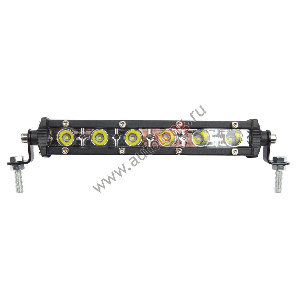 Светодиодная балка LF-18-S дальний свет (6 LED, 18W) металлический корпус Светодиодная балка LF-18-S дальний свет (6 LED, 18W) металлический корпус