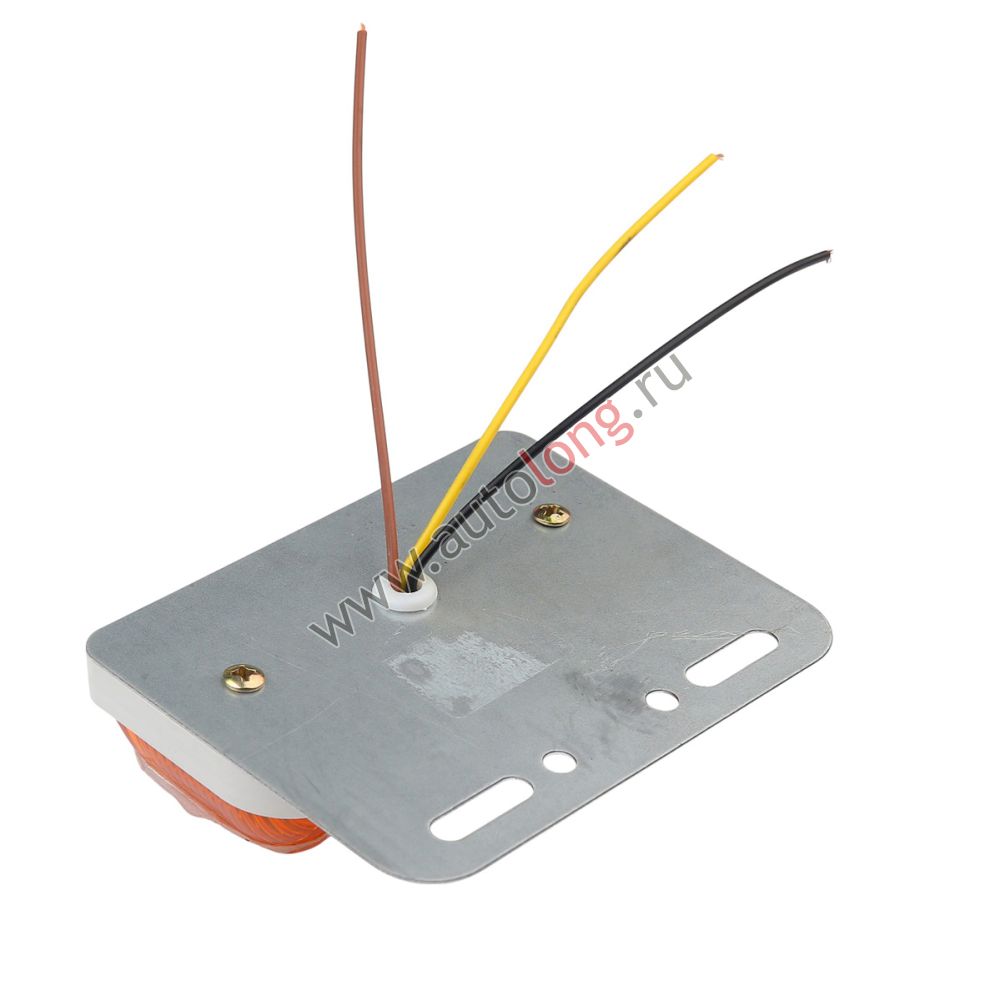 Указатель габарита с подсветкой 12-24В, оранжевый, с кронштейном Указатель габарита с подсветкой 12-24В, оранжевый, с кронштейном