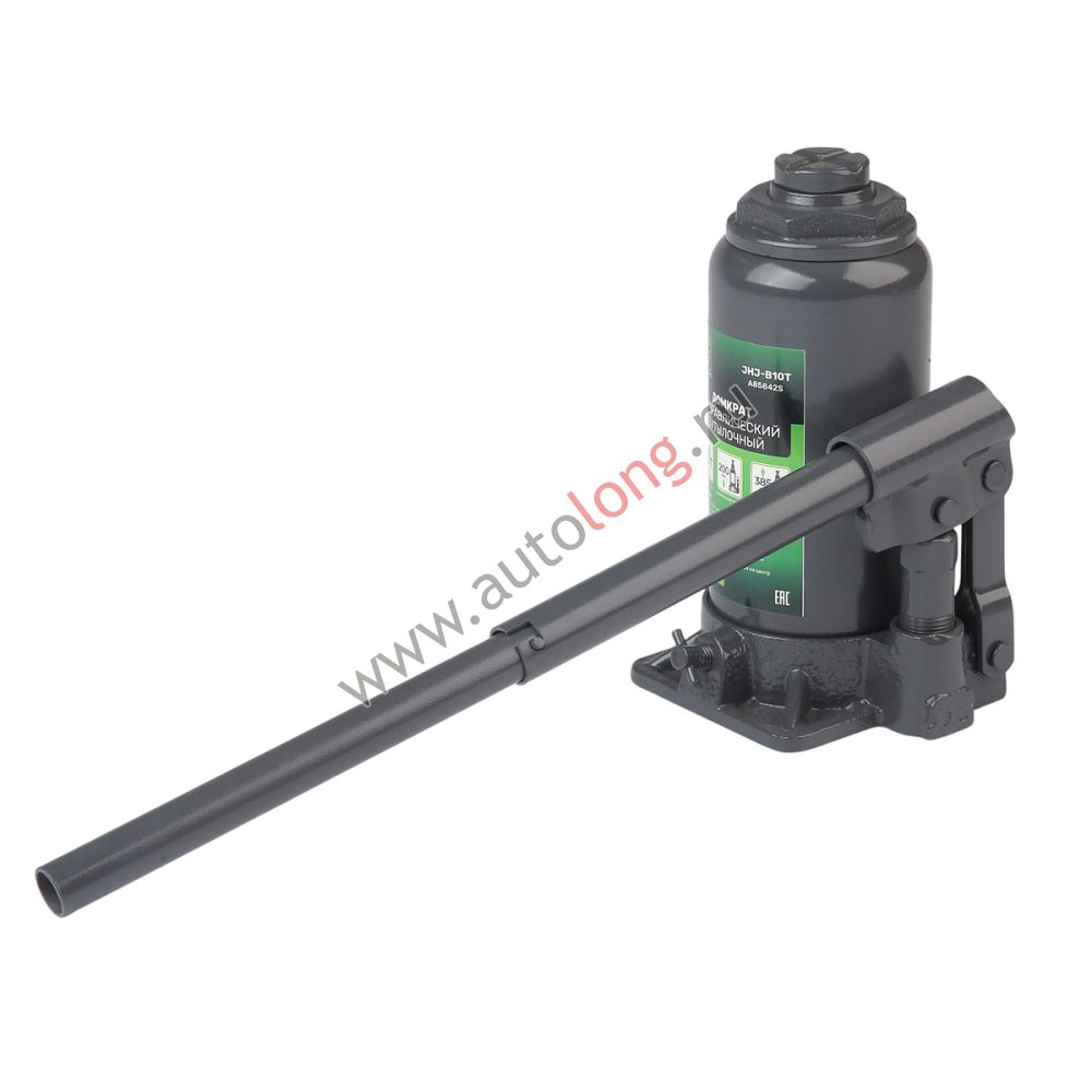 Домкрат бутылочный Just Trend JHJ-B10T, 10 тонн (200-385 мм) Домкрат бутылочный Just Trend JHJ-B10T, 10 тонн (200-385 мм)