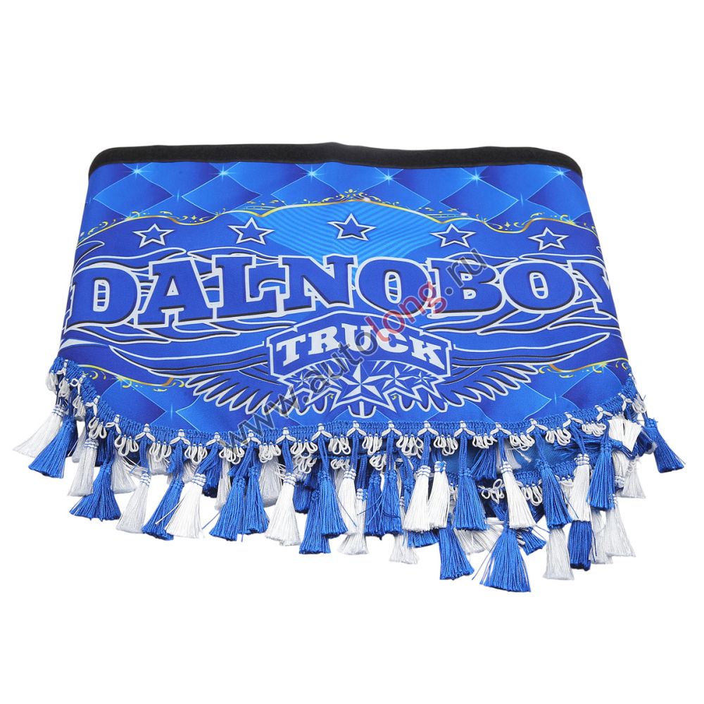 Ламбрекен лобового стекла с боковыми шторками DALNOBOY синий Ламбрекен лобового стекла с боковыми шторками DALNOBOY синий