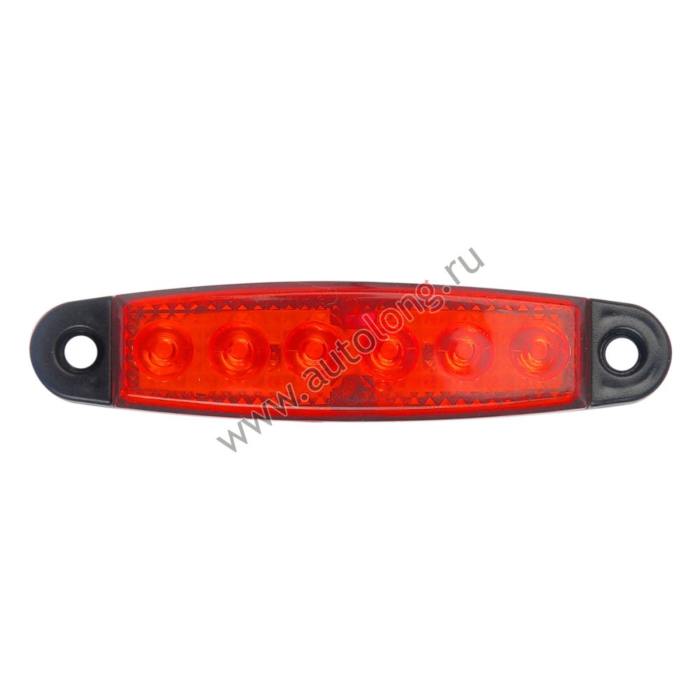 Габарит 6 LED 12-24V красный Габарит 6 LED 12-24V красный