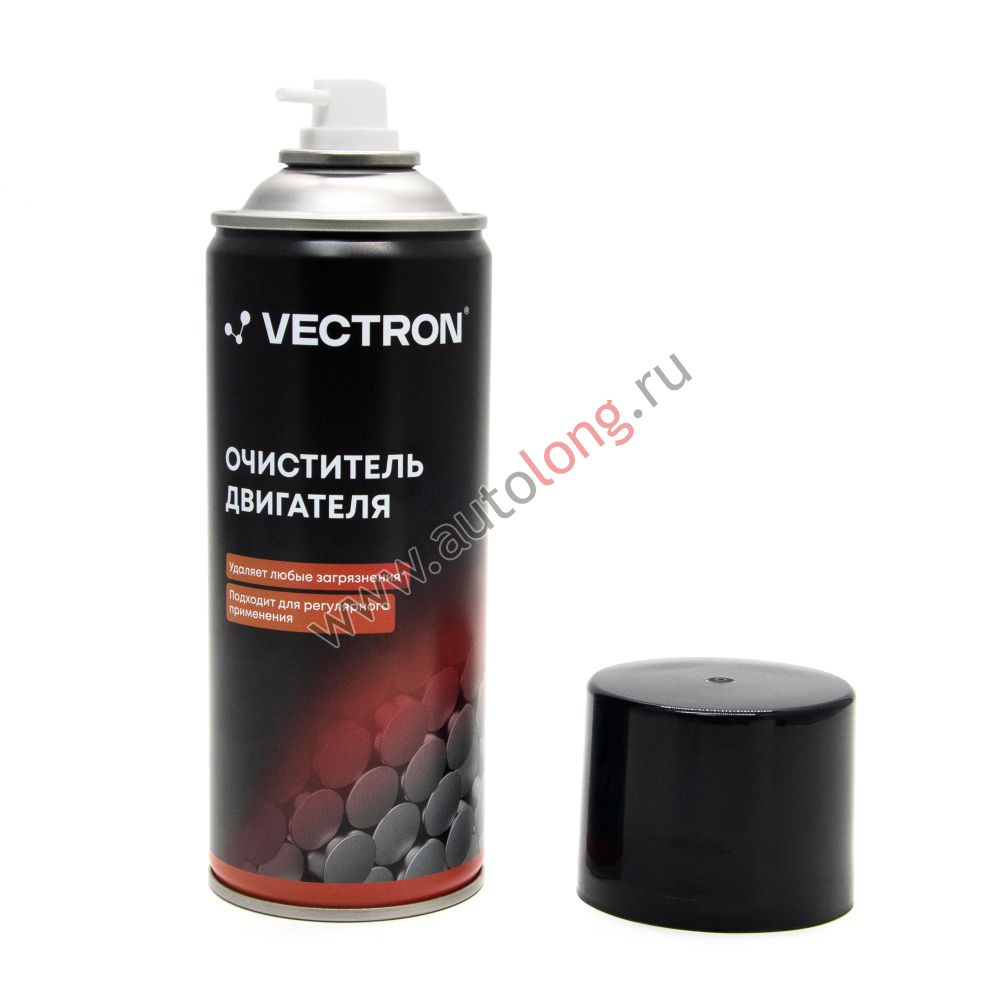 Очиститель двигателя Vectron, аэрозоль, 520 мл, номинальный объем 400 мл, масса 260 г/6/ Очиститель двигателя Vectron, аэрозоль, 520 мл, номинальный объем 400 мл, масса 260 г/6/