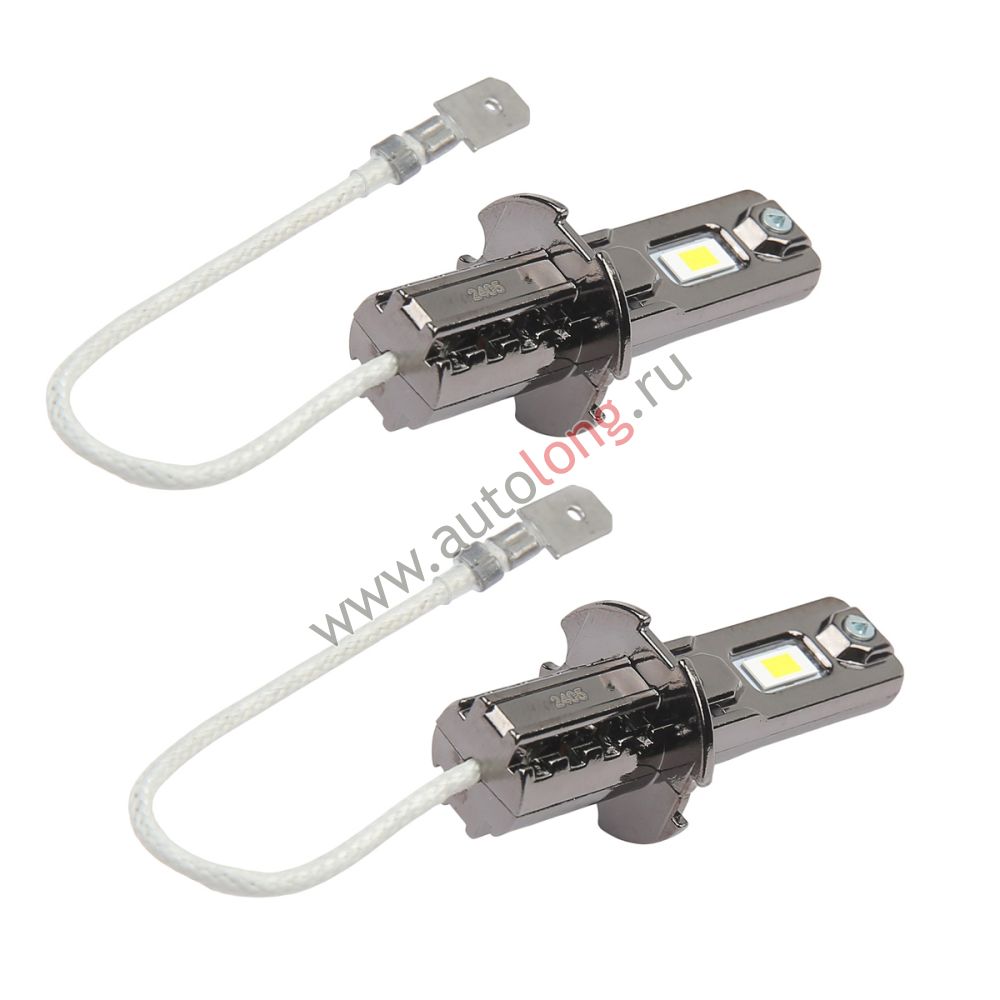 Светодиодные лампы H3 в ПТФ, 12-24V, 18W, 8000Lm, 5000К Светодиодные лампы H3 в ПТФ, 12-24V, 18W, 8000Lm, 5000К