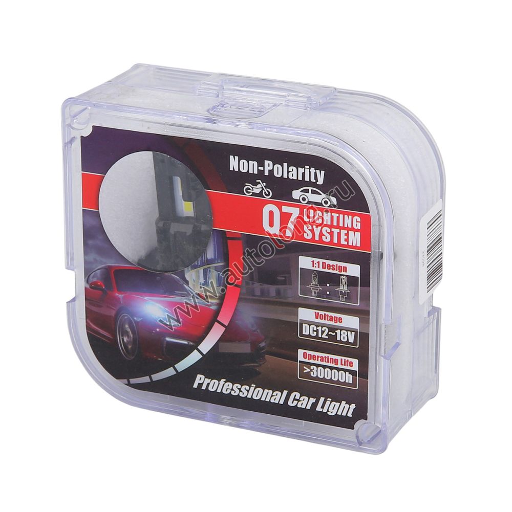 Светодиодные лампы H4, 12-24V, 18W, 8000Lm, 5000К Светодиодные лампы H4, 12-24V, 18W, 8000Lm, 5000К