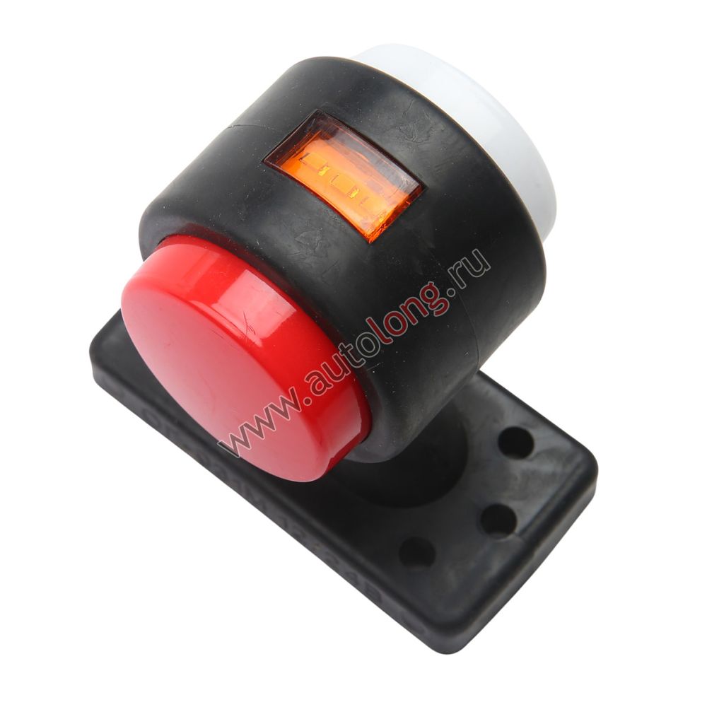 Указатель габаритов рога (ОГ-31М-11-12) 9 LED НЕОН С БОК.ГАБАР.12-24В. Указатель габаритов рога (ОГ-31М-11-12) 9 LED НЕОН С БОК.ГАБАР.12-24В.