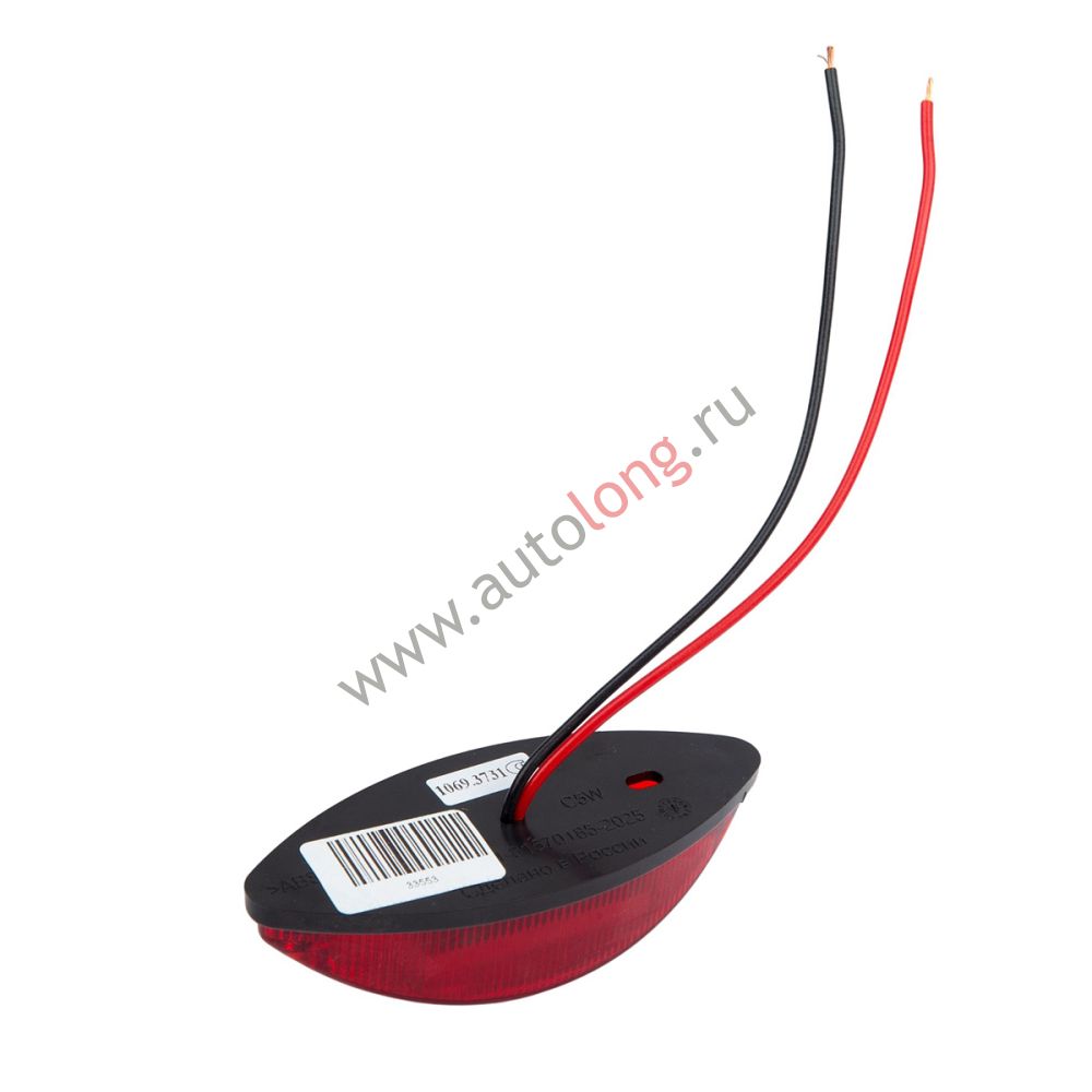 Фонарь габаритный 1069.3731 (12/24В) LED красный Фонарь габаритный 1069.3731 (12/24В) LED красный