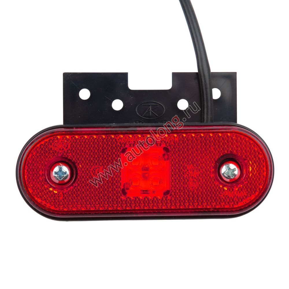 Фонарь маркерный 100.3731-02-К (12/24В) красный LED (С КРОНШТЕЙНОМ) Фонарь маркерный 100.3731-02-К (12/24В) красный LED (С КРОНШТЕЙНОМ)