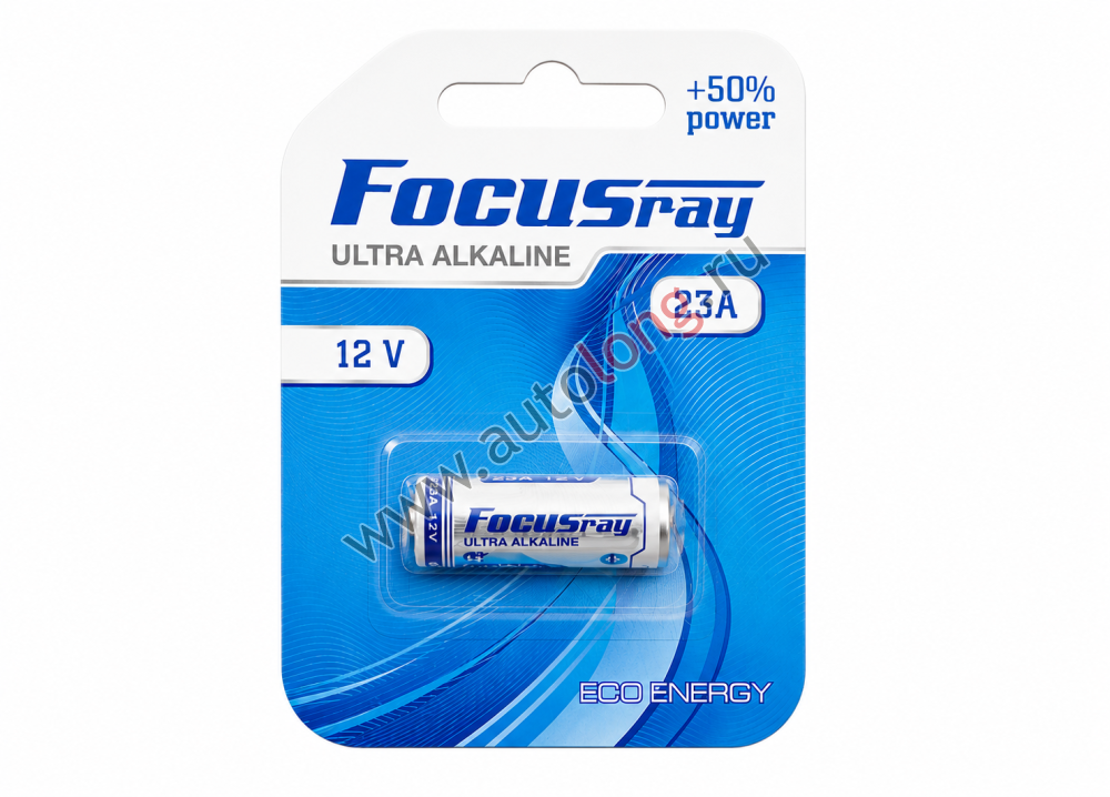 Батарейка FOCUSRAY ULTRA ALKALINE 23A BL1 12V Батарейка FOCUSRAY ULTRA ALKALINE 23A BL1 12V