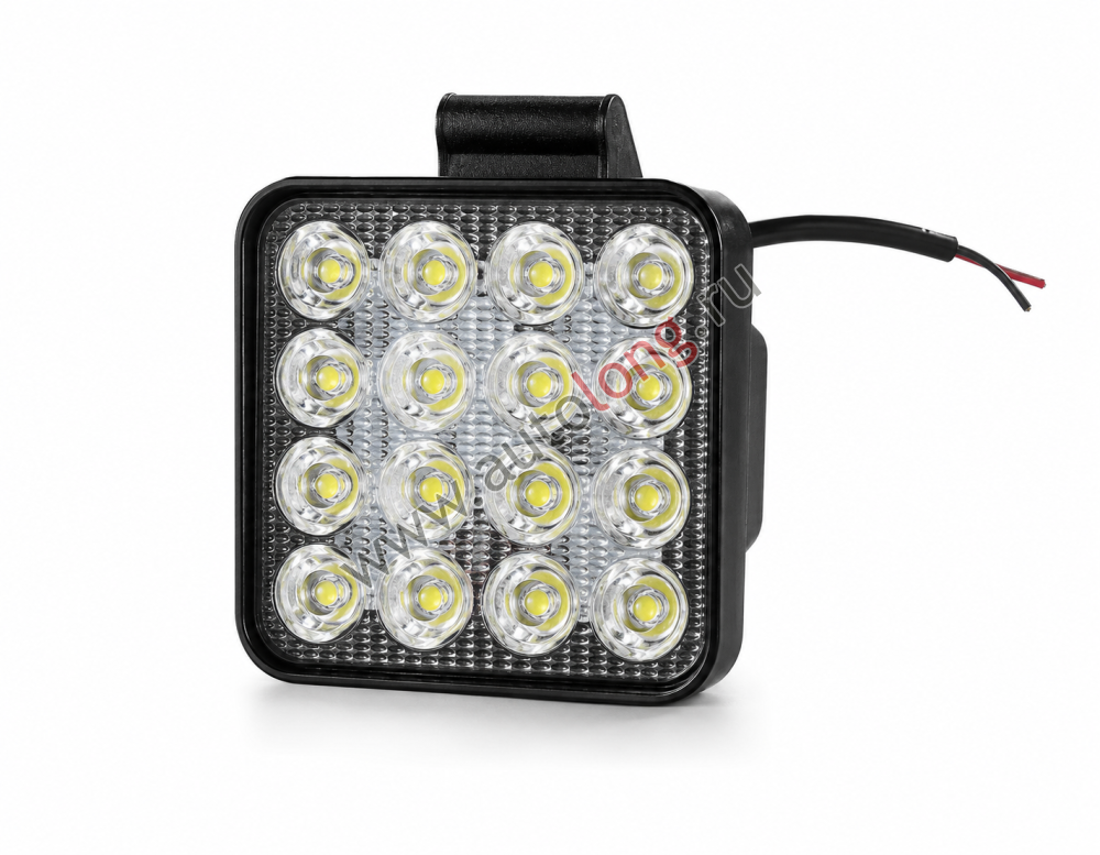Фара рабочего света MINI 16 led, 48W, 12-24V (1 режим) Фара рабочего света MINI 16 led, 48W, 12-24V (1 режим)