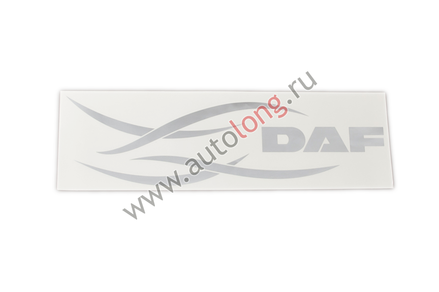 Наклейка уголок на грузовик "Daf" наружная серебро (комплект) купить по ...