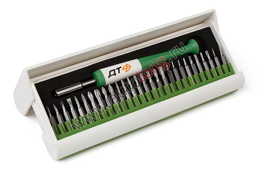 Наличие товара Отвертка Универсальная со вставками 1/8\" 29 предм.