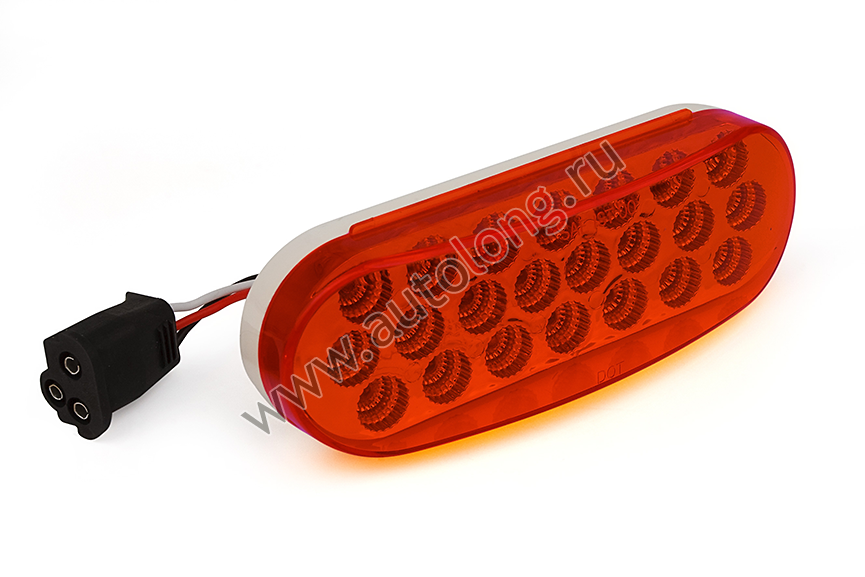 Указатель габаритов 22 LED 6" USA (Красный) купить по низким ценам в ...