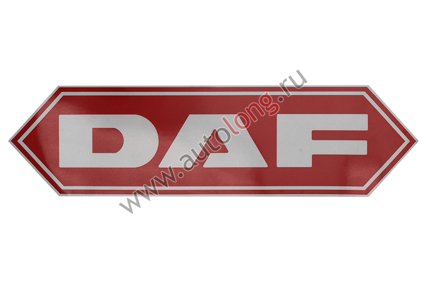 Характеристики товара  светоотражающая DAF ромб, Красный