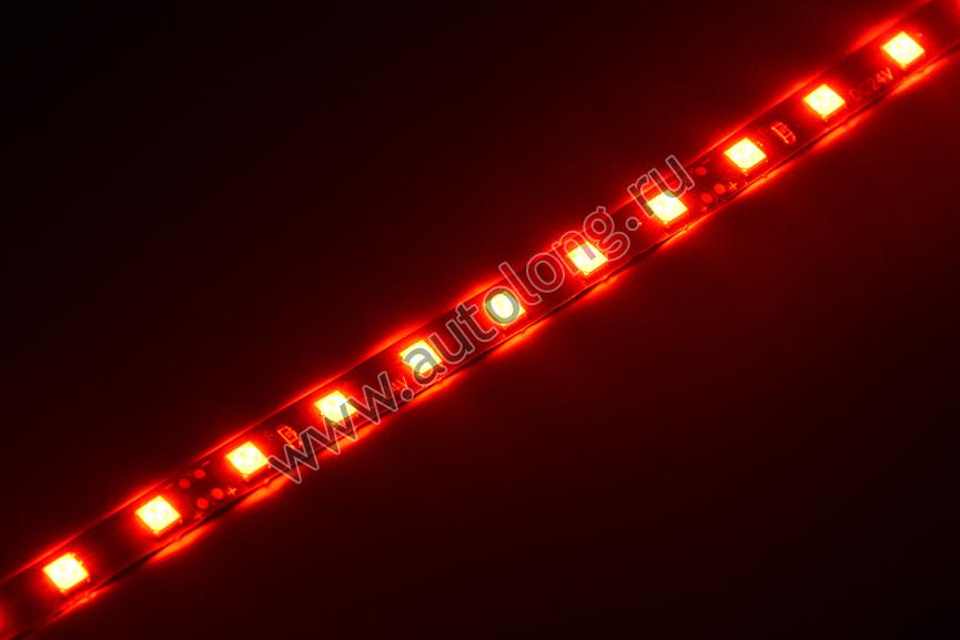 Лента светодиодная 5050-60SMD- 100 см 24V (Красная)
