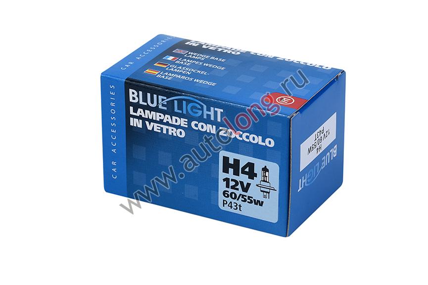 Галогеновая лампа H4 12V 60/55W Blue Light