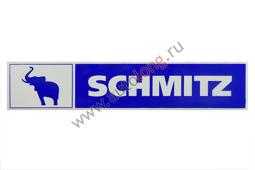 Наклейка синяя светоотражающая SCHMITZ левая сторона