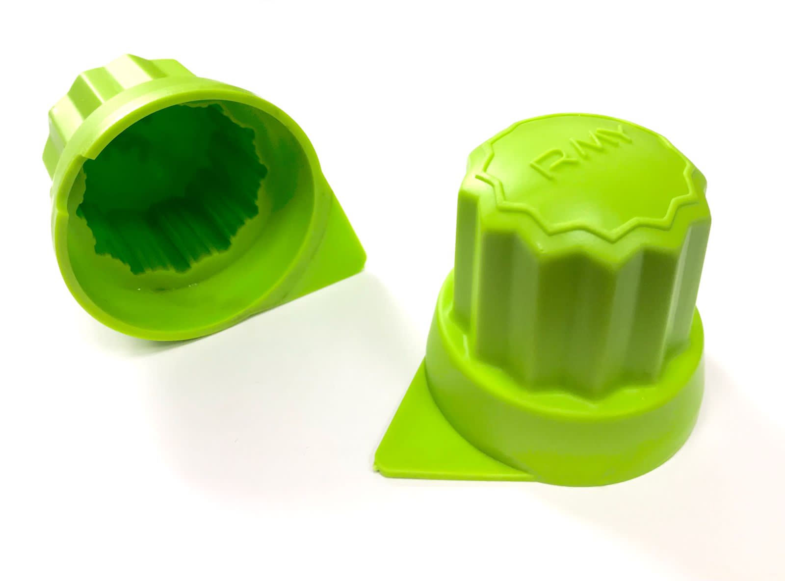 Колпачки Roomy зеленого цвета