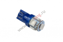 Лампа светодиодная бесцокольная 24В 5 SMD (Кукуруза) Синий Лампа светодиодная бесцокольная 24В 5 SMD (Кукуруза) Синий