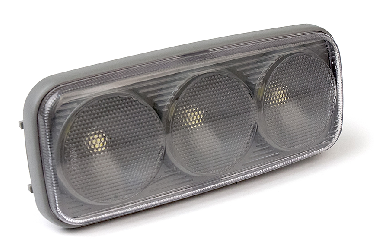 Плафон салона 3 линзы LED (для грузовых и коммерческих авто российской марки) Плафон салона 3 линзы LED (для грузовых и коммерческих авто российской марки)