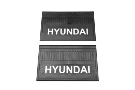 Брызговики задние резиновые HYUNDAI (комплект) Брызговики задние резиновые HYUNDAI (комплект)