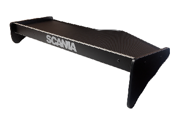 Стол в кабину SСANIA R 5 серия (Большой) с ящиком , перфорация Стол в кабину SСANIA R 5 серия (Большой) с ящиком , перфорация