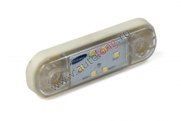 Габарит светодиодный MINI 6 LED Samsung Белый (12-24V) Габарит светодиодный MINI 6 LED Samsung Белый (12-24V)