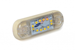 Габарит светодиодный MINI Samsung 12 LED Белый (12-24V) Габарит светодиодный MINI Samsung 12 LED Белый (12-24V)