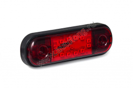 Габарит светодиодный MINI Samsung 12 LED Красный (12-24V) Габарит светодиодный MINI Samsung 12 LED Красный (12-24V)