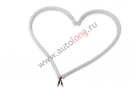 Лента светящаяся (силикон) Бело-Желтая 12-24V (60 см) Лента светящаяся (силикон) Бело-Желтая 12-24V (60 см)
