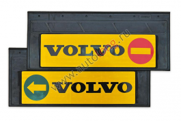 Брызговики светоотражающие узкие (из резины) VOLVO Брызговики светоотражающие узкие (из резины) VOLVO