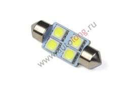 Лампа 4 SMD (в салон) 36 мм, 24V Лампа 4 SMD (в салон) 36 мм, 24V