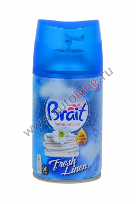 Ароматизатор BRAIT Fresh linen (для диспенсера) 250мл.Свежесть Белья Ароматизатор BRAIT Fresh linen (для диспенсера) 250мл.Свежесть Белья
