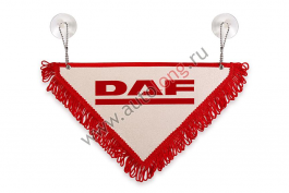 Вымпел широкий DAF красный Вымпел широкий DAF красный