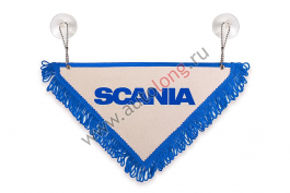 Вымпел широкий SCANIA синий Вымпел широкий SCANIA синий